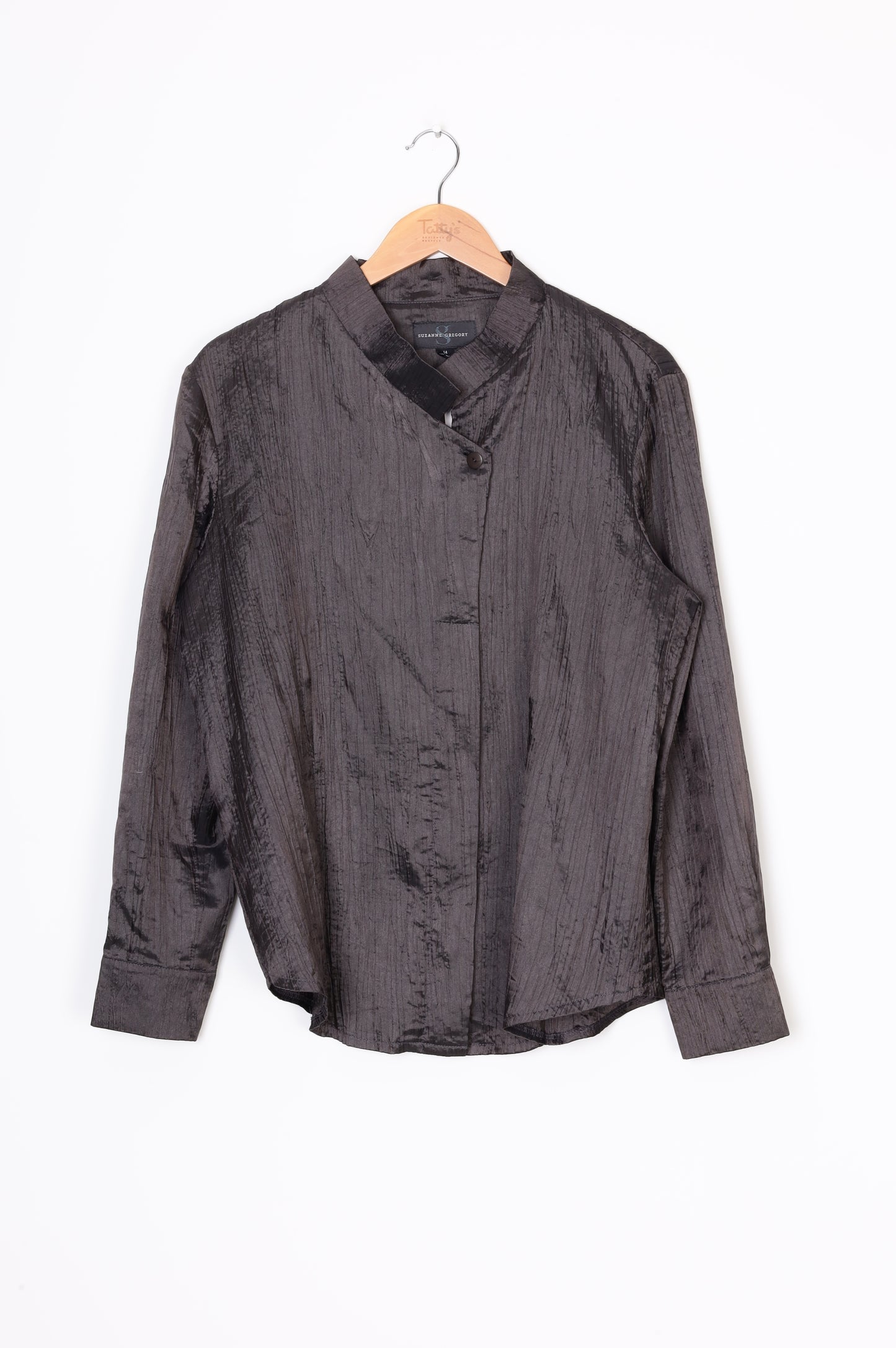 Suzanne Gregory Womens Brown Jacket Size M
