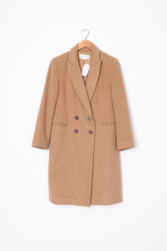 Karen Walker Womens Brown Coat Size 10