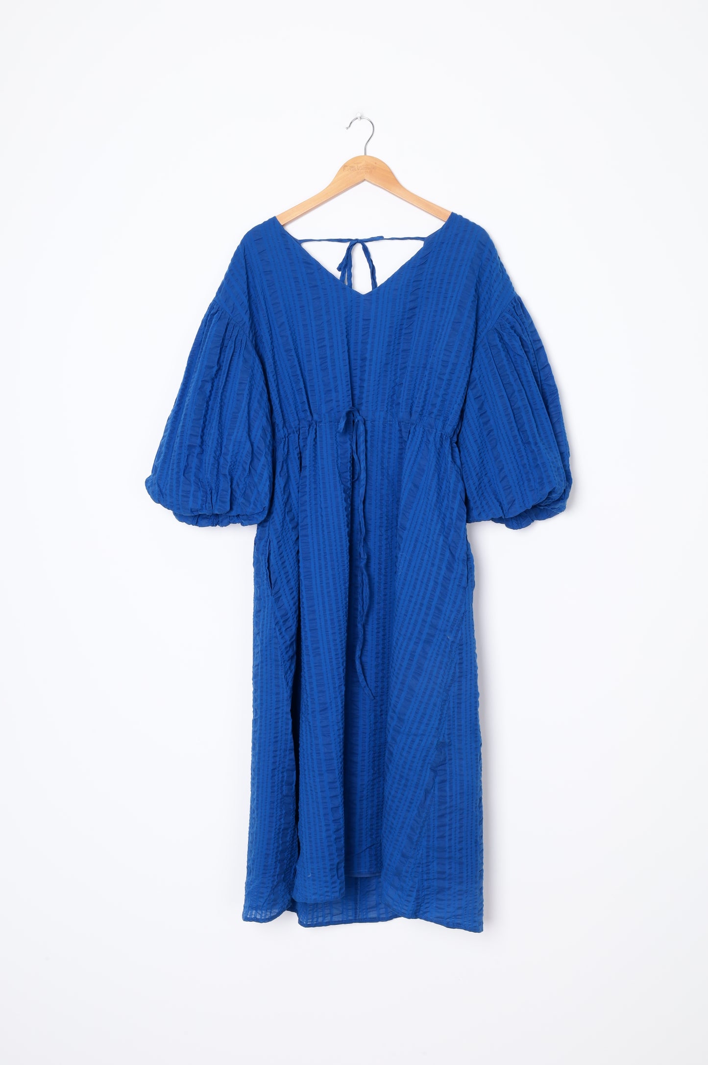 Curate Womens Blue Dress Size M
