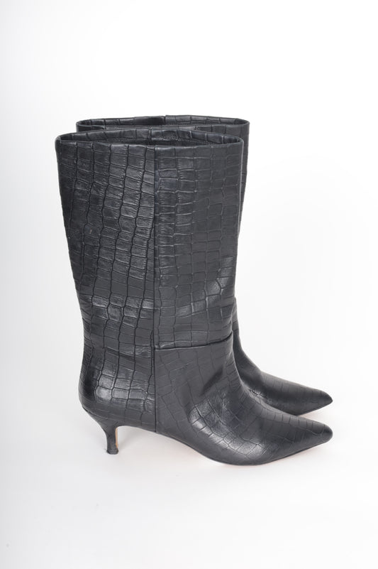 Ivylee Womens Black Boots  Size EU 41