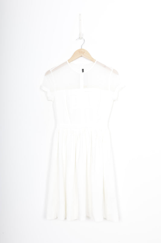 Isabel Garcia Womens White Dress Size XS