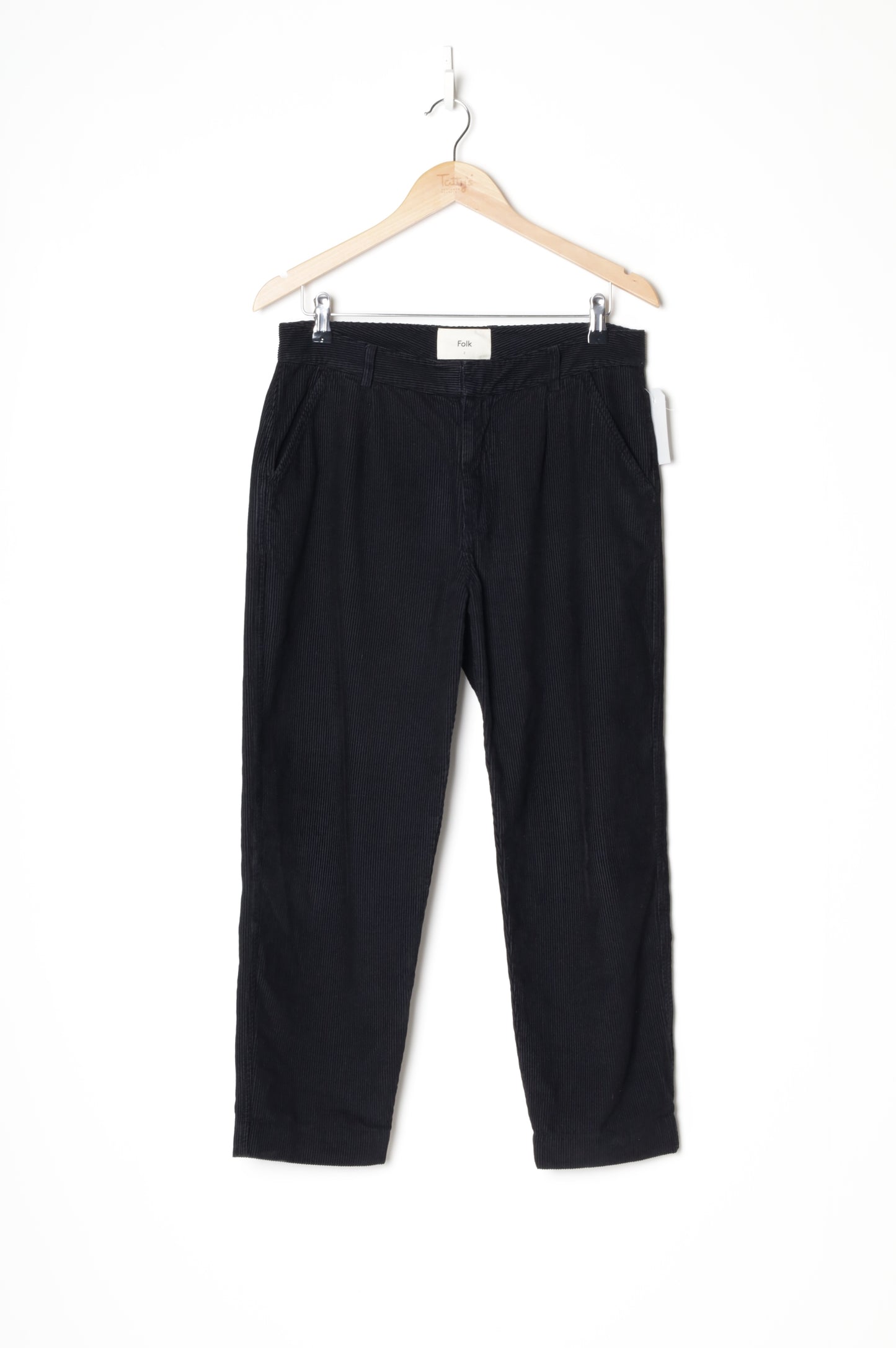 Folk Mens Black Pants Size 2