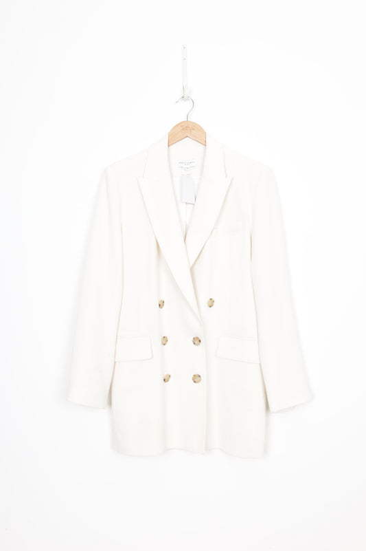 Prea James Bridal Womens White Blazer Size 14