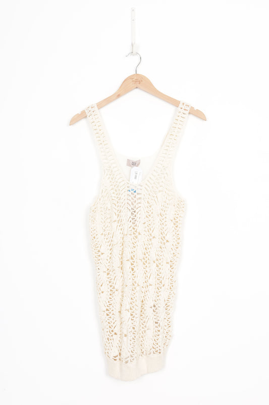 Noa Noa Womens Cream Top Size L