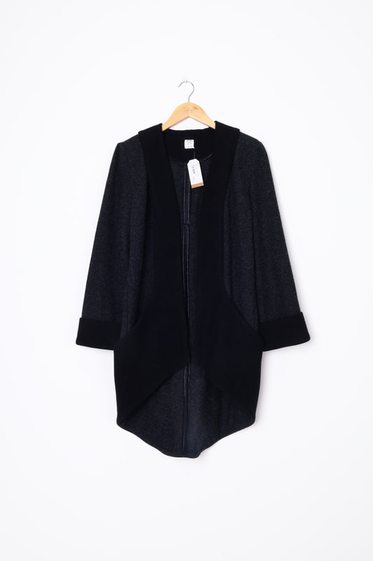 A*Hug Womens Grey Coat Size 12