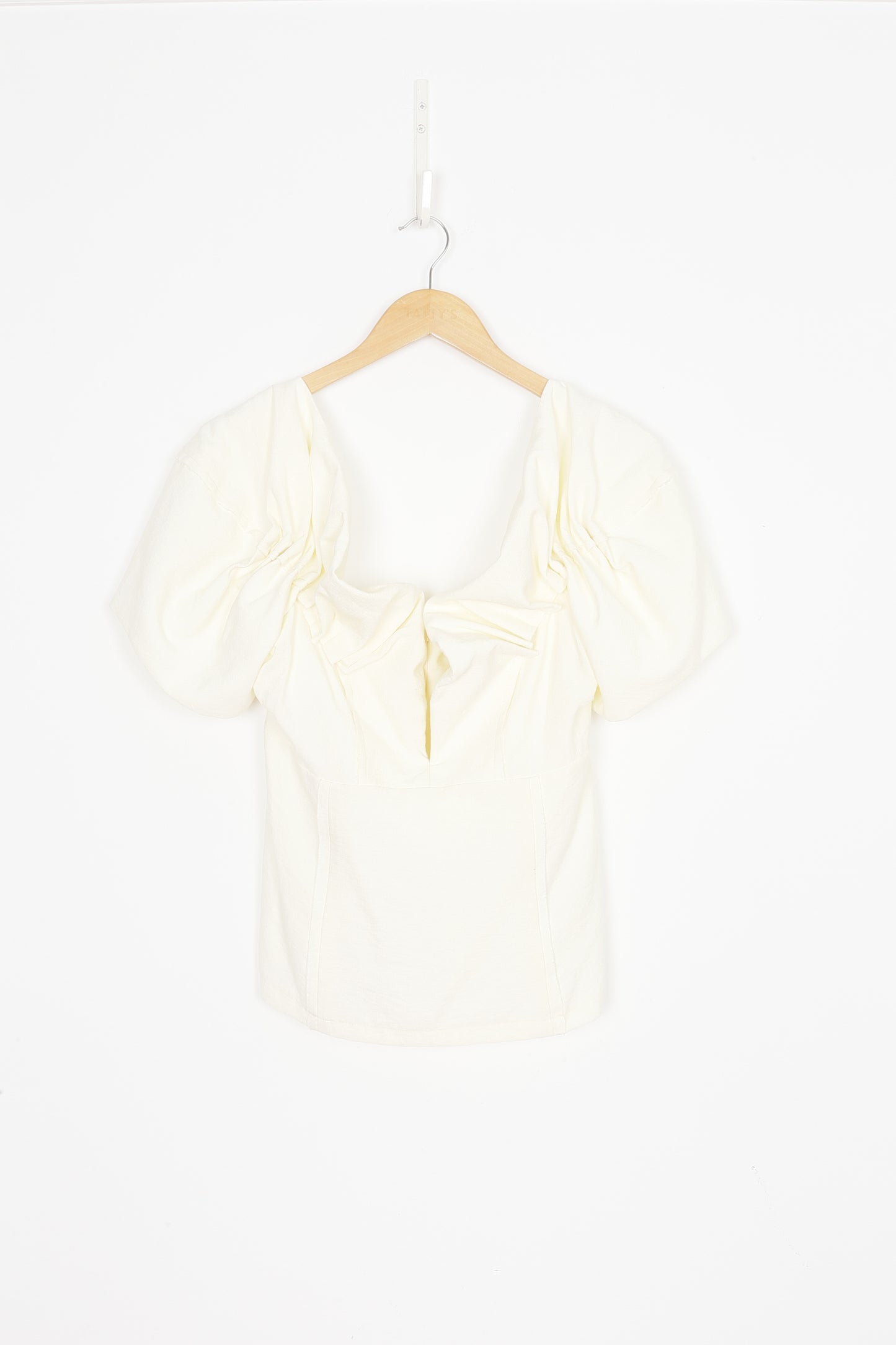 Cult Gaia Womens Cream Top Size L