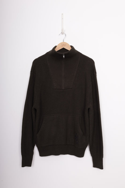 I Love Ugly Mens Green Jumper Size M