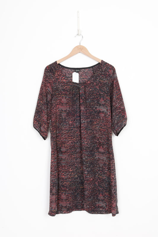 Vesta Womens Black Dress Size L