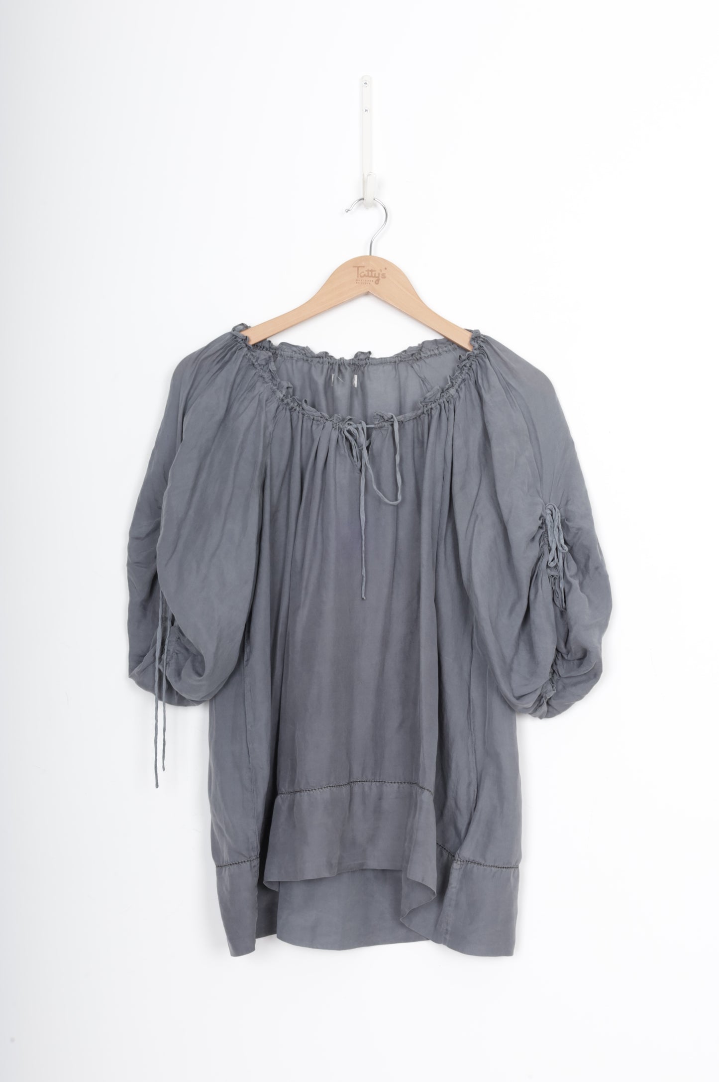 No Label Womens Grey Top Size S