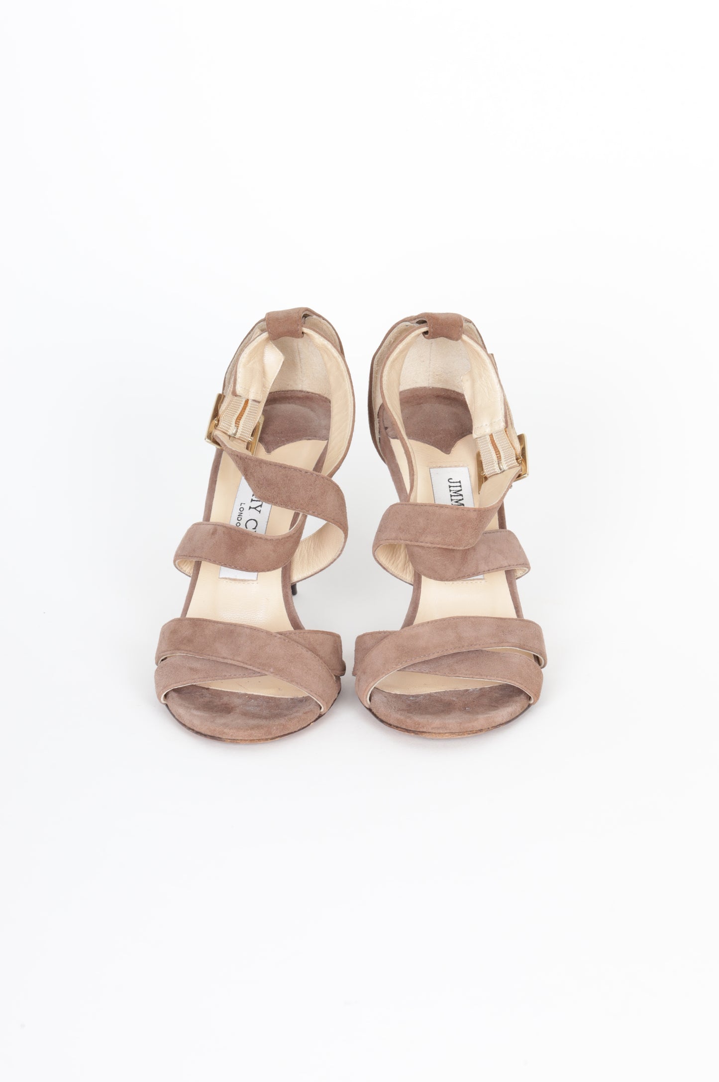 Jimmy Choo Womens Brown Heels Size EU 36.5