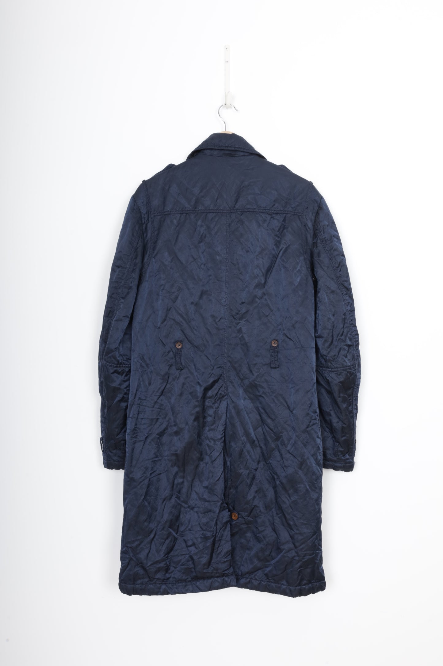 C'N'C Womens Blue Coat Size 34
