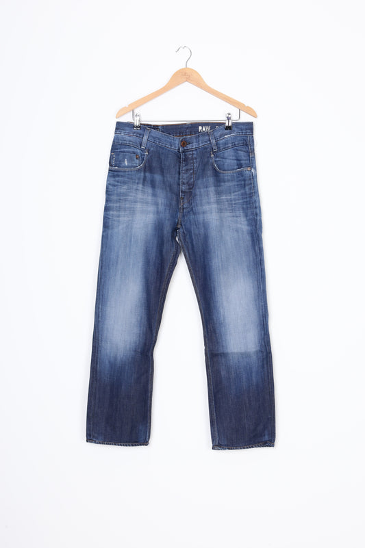 GSTAR Mens Blue Jeans Size W 34