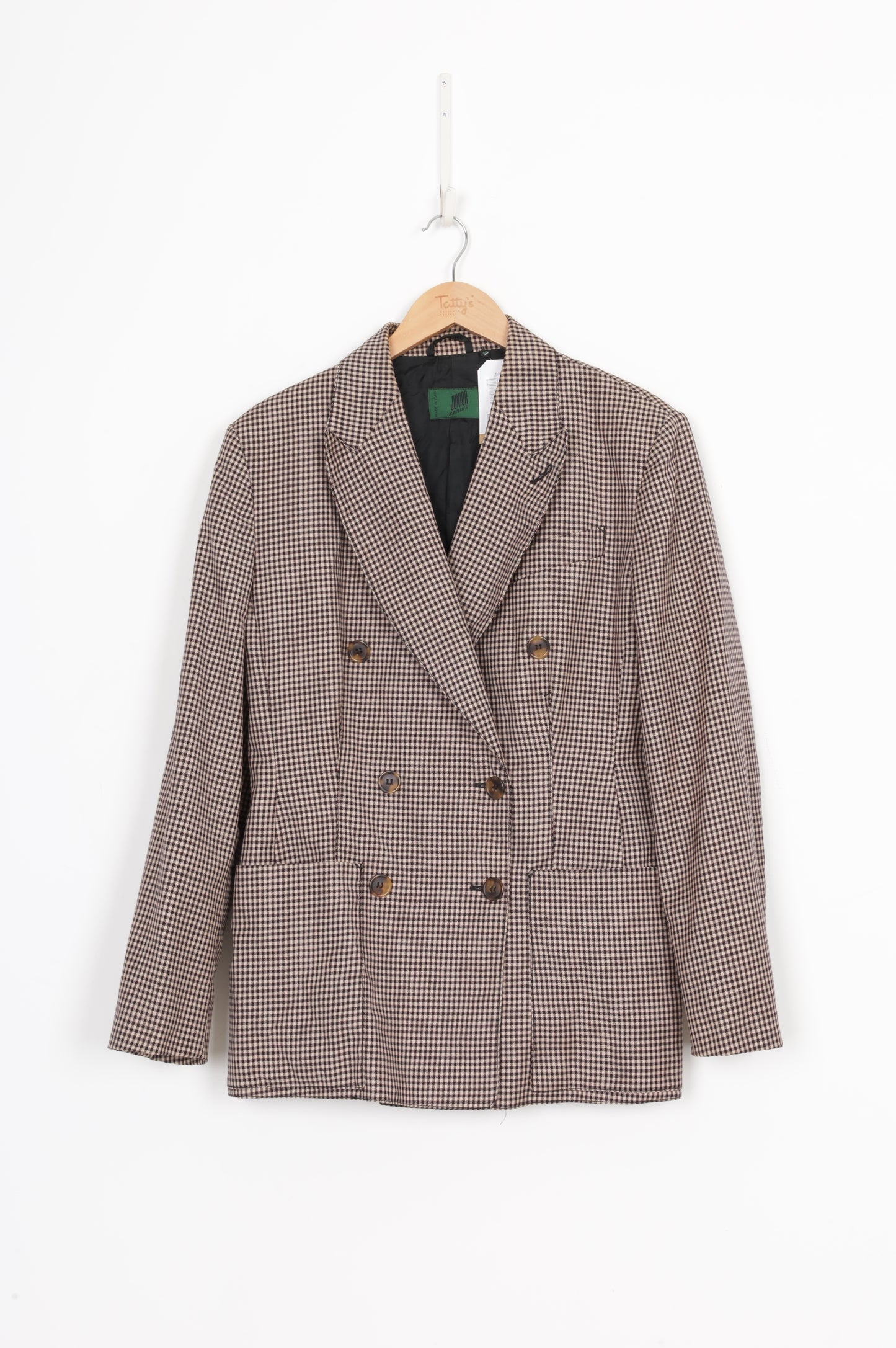 Junior Gaultier Womens Brown Blazer Size 46