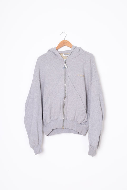 The Attico Womens Grey Sweatshirt Size EU 40