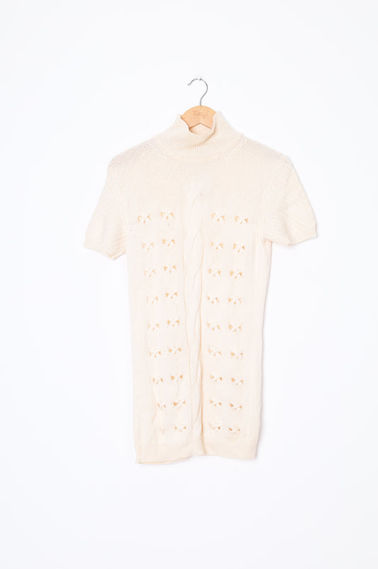 Versace Collection Womens White Top Size 40