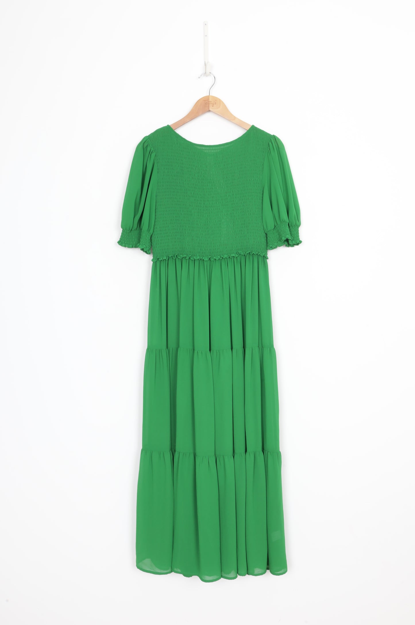 Sylvester Womens Green Dress Size 8