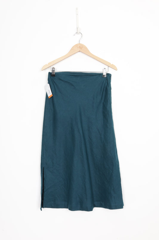 Elk Womens Blue Skirt Size 10