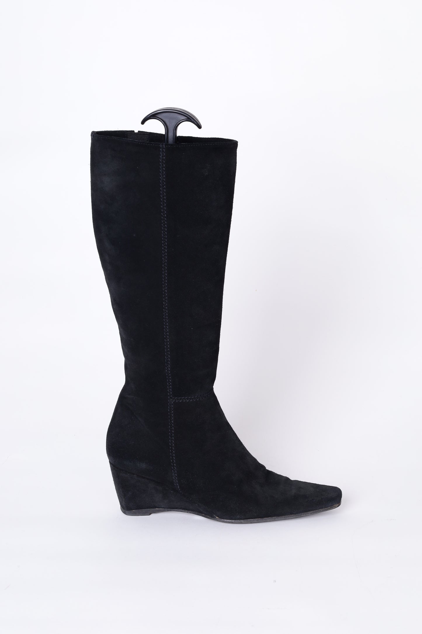 Heyraud Womens Black Boots  Size EU 38