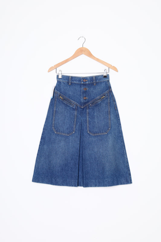 Chloe Womens Blue Skirt Size EU 34