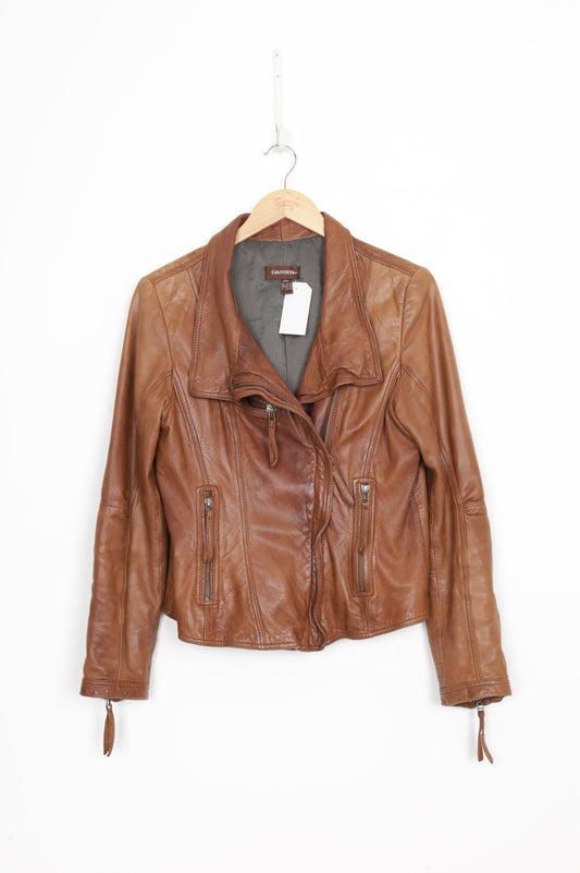 Danier Womens Brown Jacket Size M