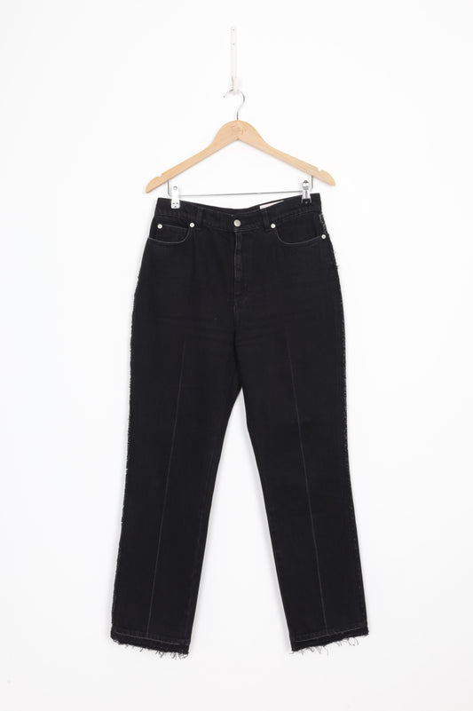 Alexander McQueen Womens Black Jeans Size W 30