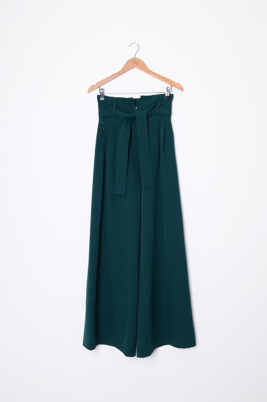 julia allert Womens Green Pants Size S