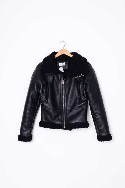 Zy Studios Womens Black Jacket Size M