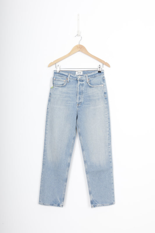 AGOLDE Womens Blue Jeans Size W 26