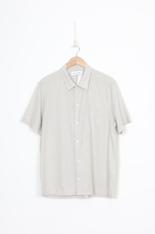 Samsoe Samsoe Mens Grey Shirt Size L