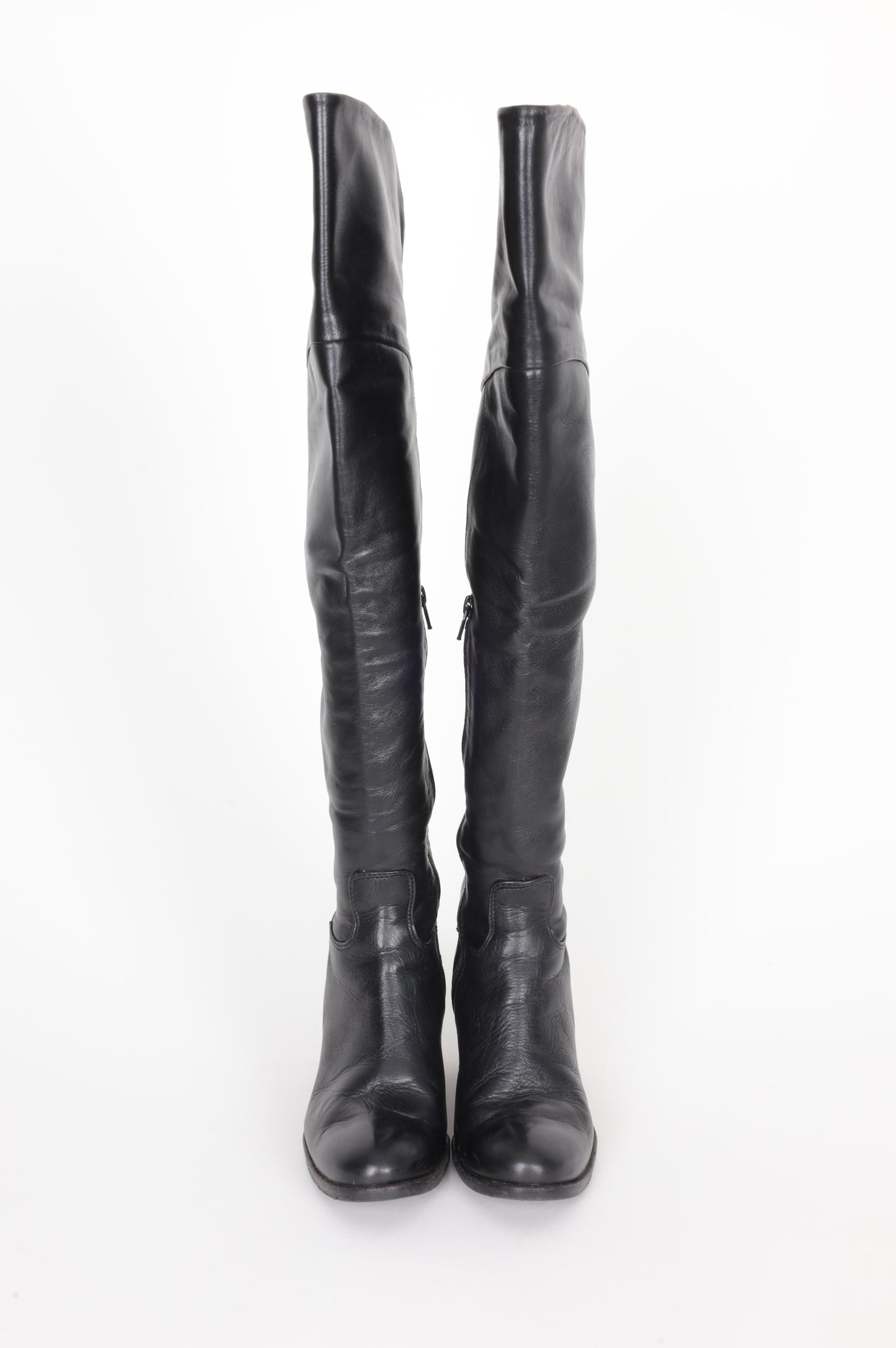 Progetto Womens Black Boots  Size EU 37