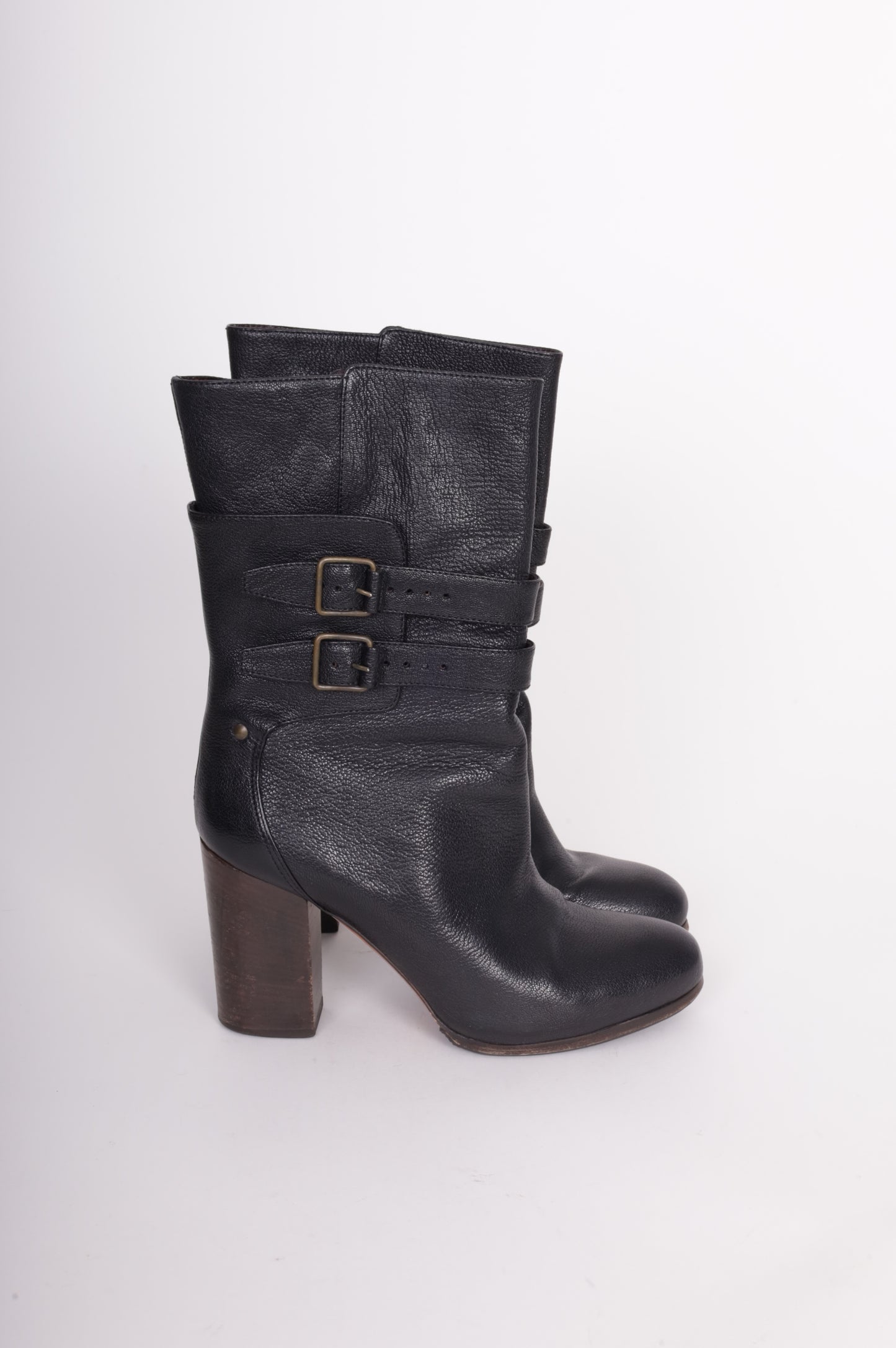 Vanessabruno Womens Black Boots  Size EU 38