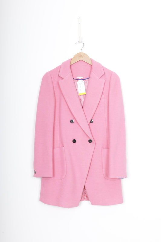 Nawain Womens Pink Coat Size M
