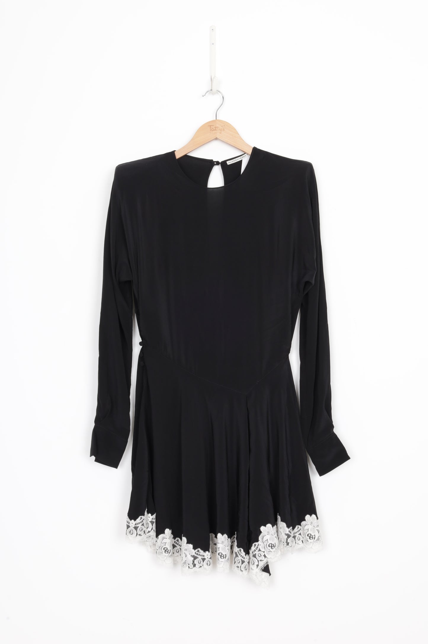 Alessandra Rich Womens Black Dress Size 42