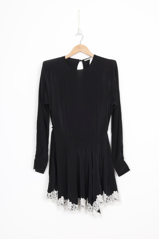 Alessandra Rich Womens Black Dress Size 42