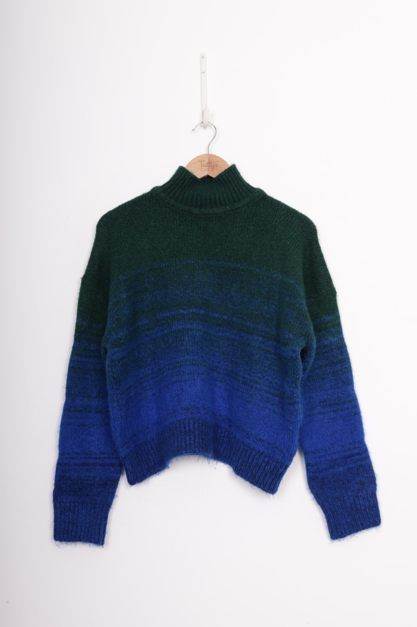 Victoria Beckham Womens Green Jumper Size M