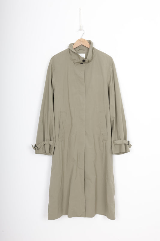 Elvine Womens Grey Coat Size L
