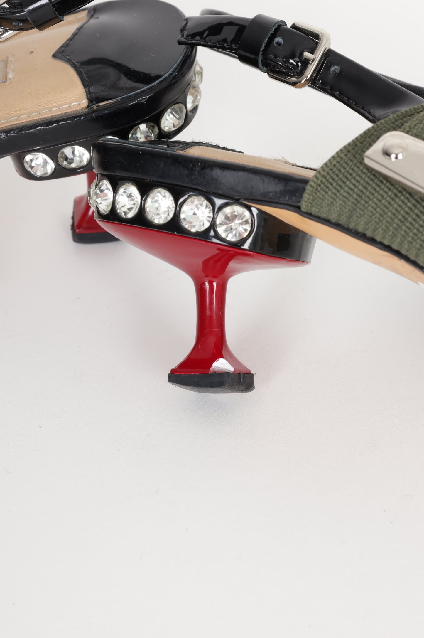 Miu Miu Womens Black Heels Size 37