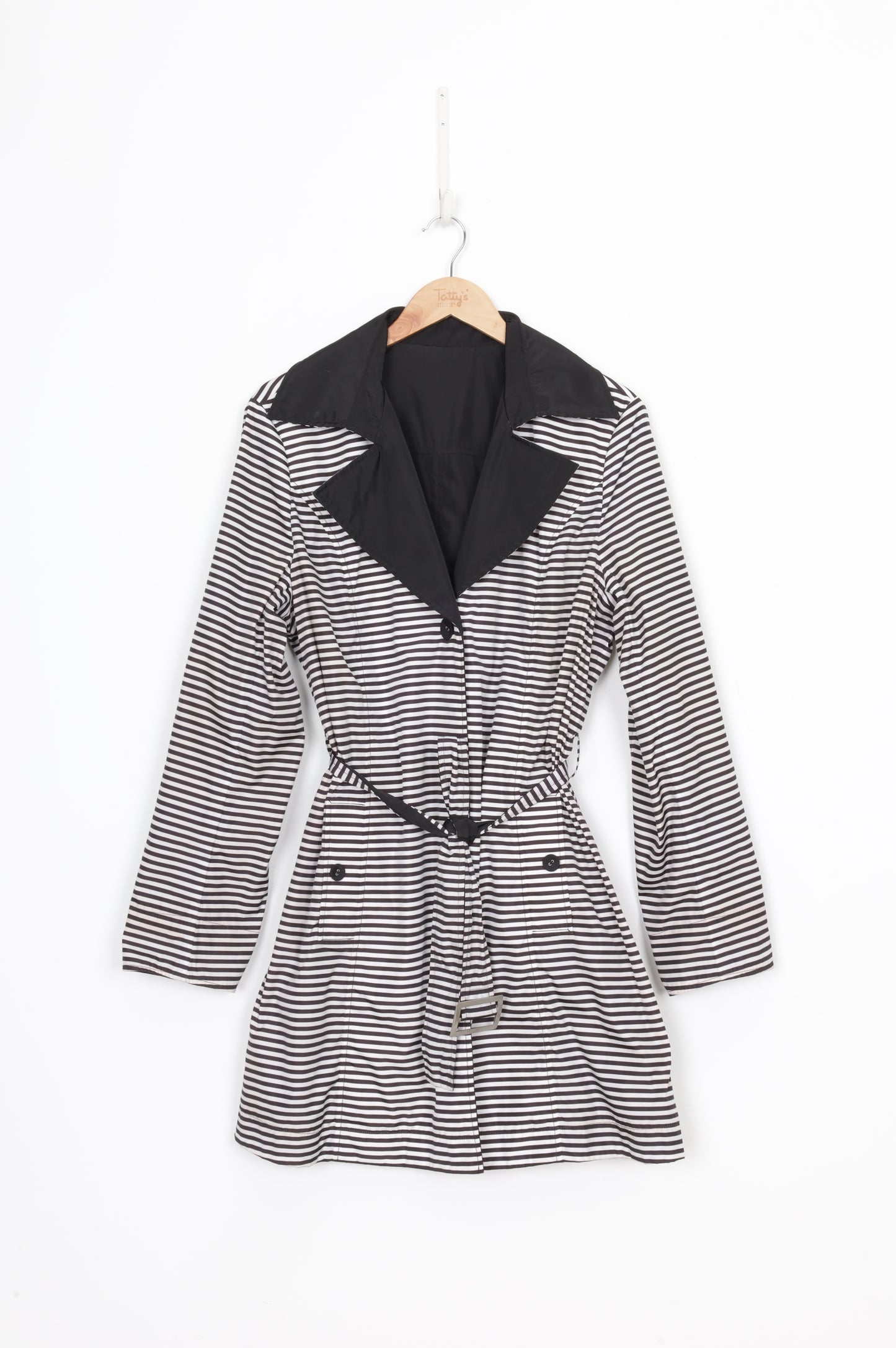 Elena Miro Womens Black Coat Size 14