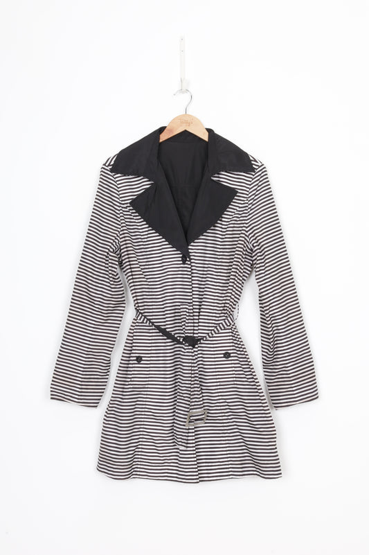 Elena Miro Womens Black Coat Size 14