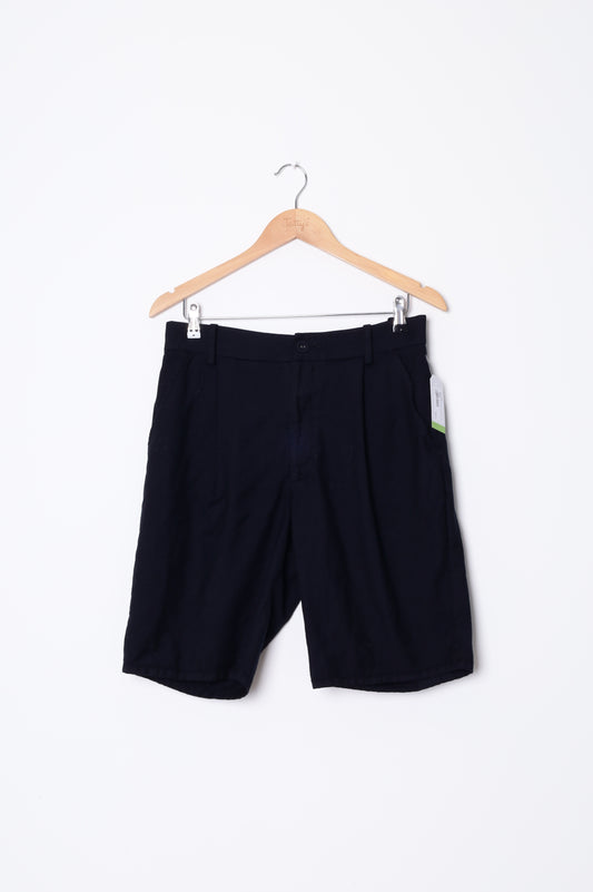 Benjamin Alexander Womens Blue Shorts Size M