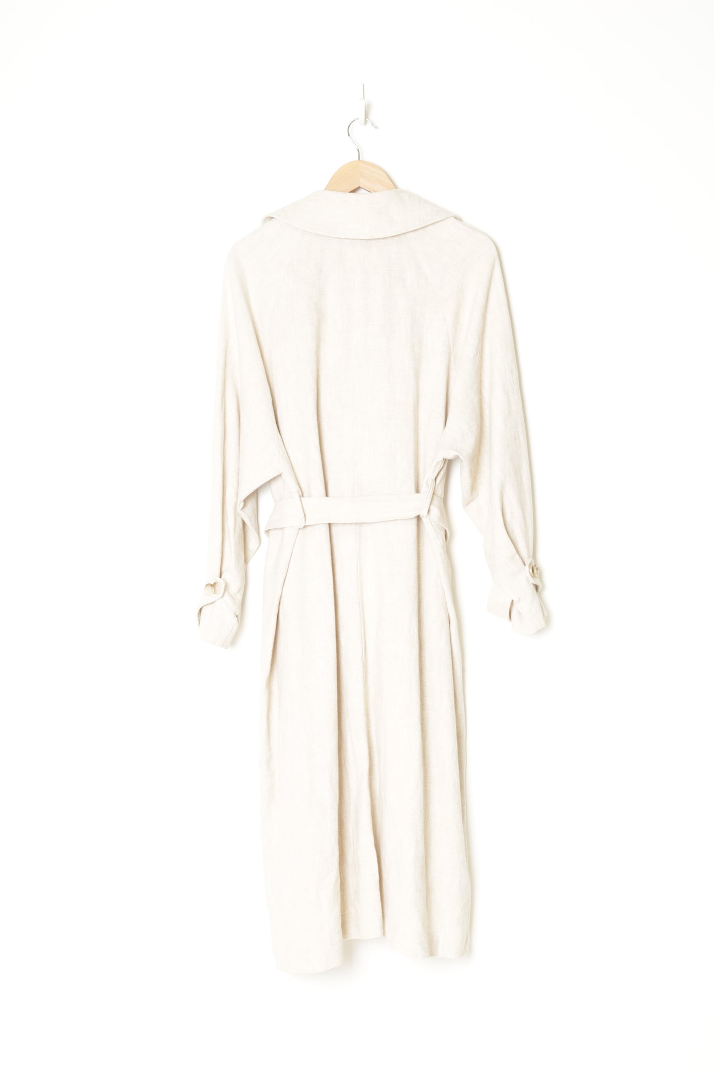 Olivia Womens Beige Coat Size XS