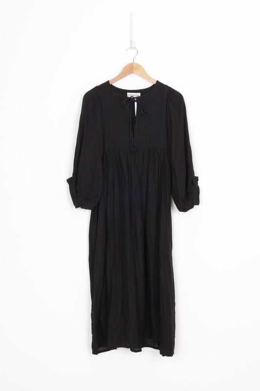 Daughters of India Womens Black Dress Size S