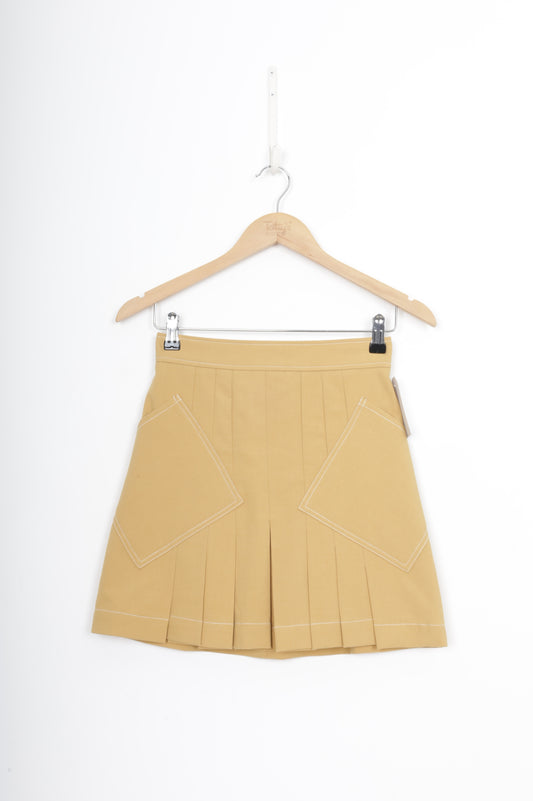 C/MEO Collective Womens Beige Mini Skirt Size XS