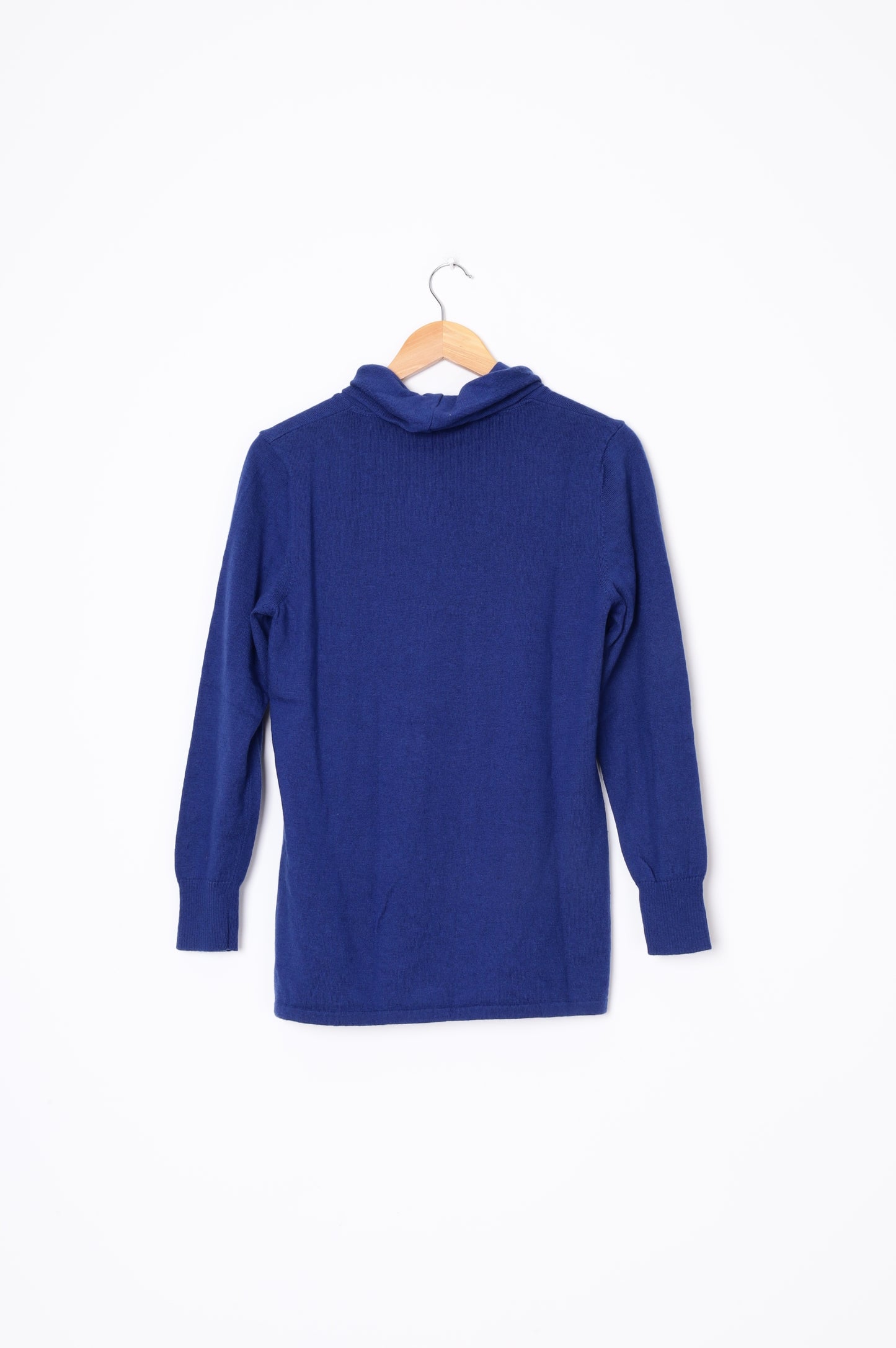 Crockett Womens Blue Jumper Size L