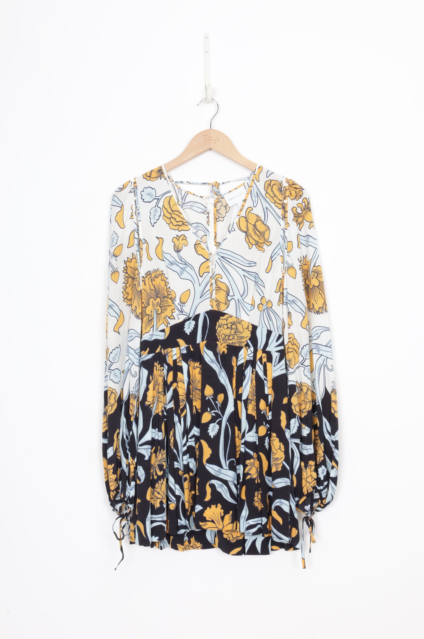 Alice Mccall Womens White Dress Size 8