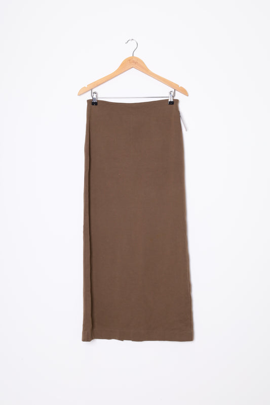 Harris Tapper Womens Brown Maxi Skirt Size 10