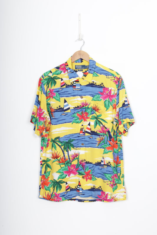Polo by Ralph Lauren Mens Yellow Shirt Size M