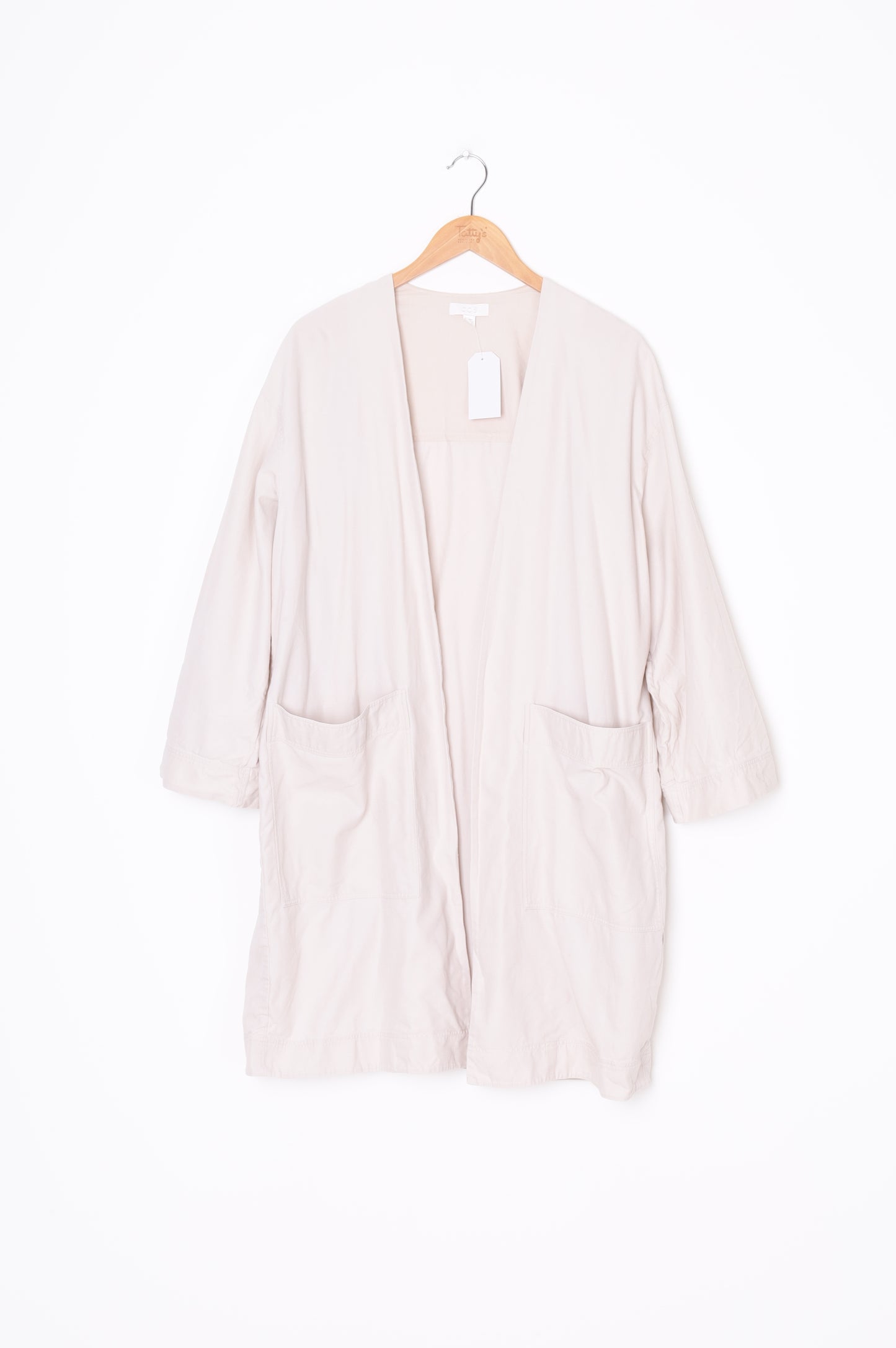 Cos Womens Beige Coat Size S