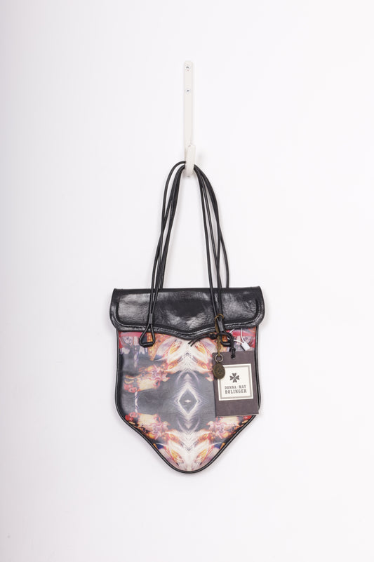 Donna May Bolinger Womens Black Bag Size O/S