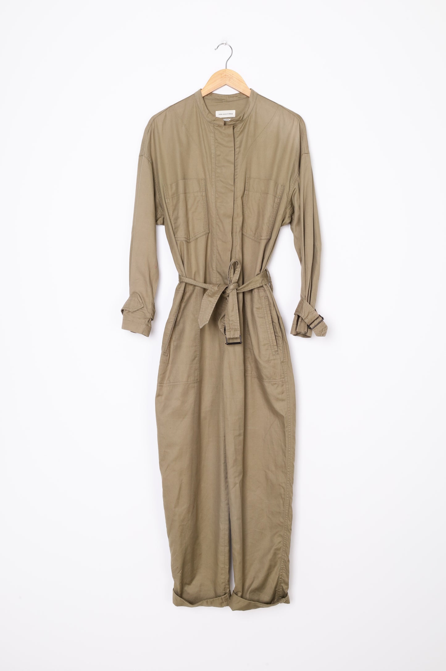 Isabel Marant Etoile Womens Green Jumpsuit Size 40
